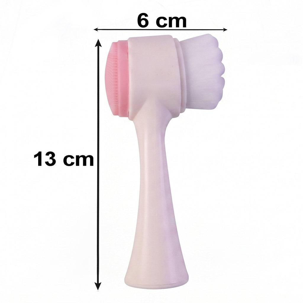 Facial brush size guide