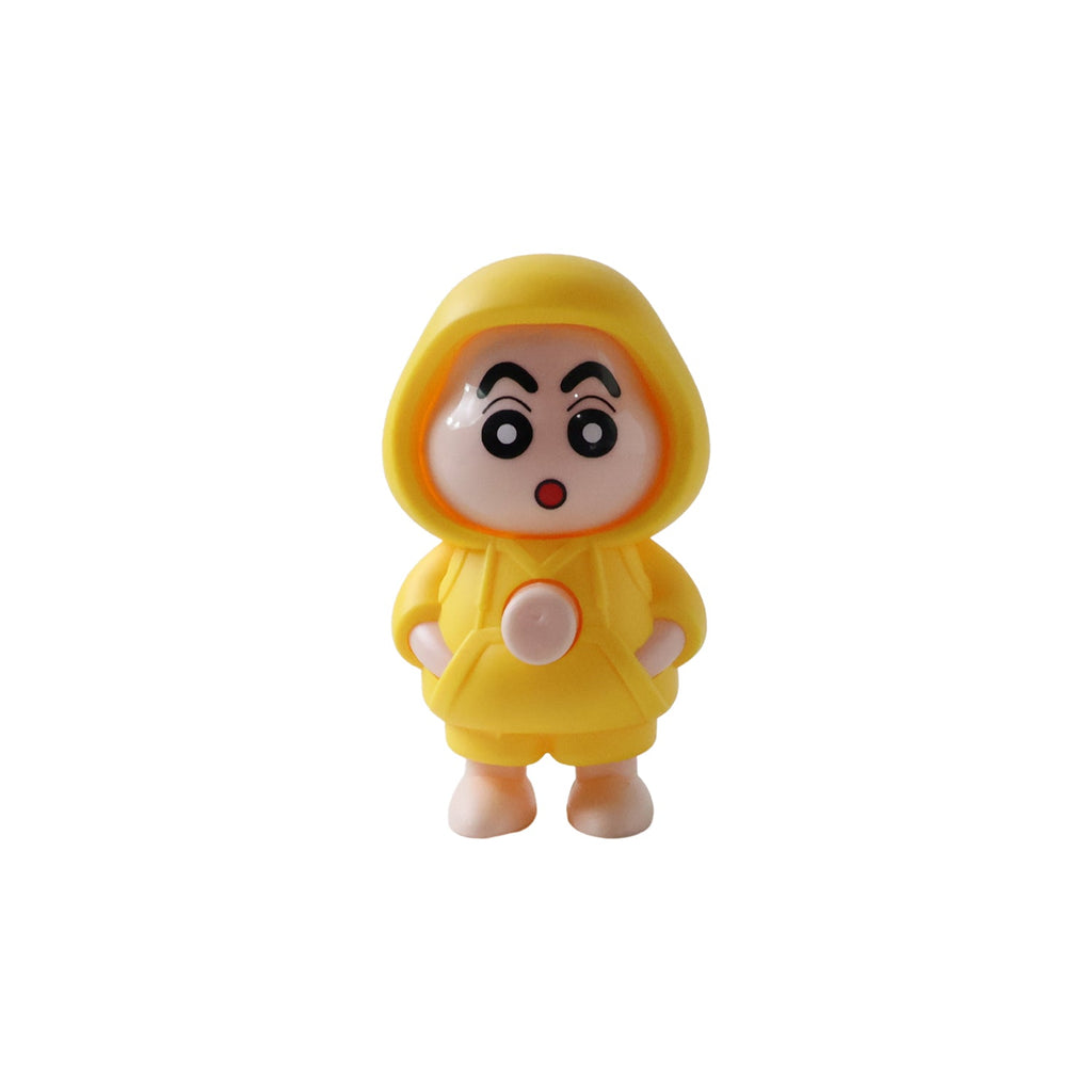 Charm doll keychain with switching faces for fun