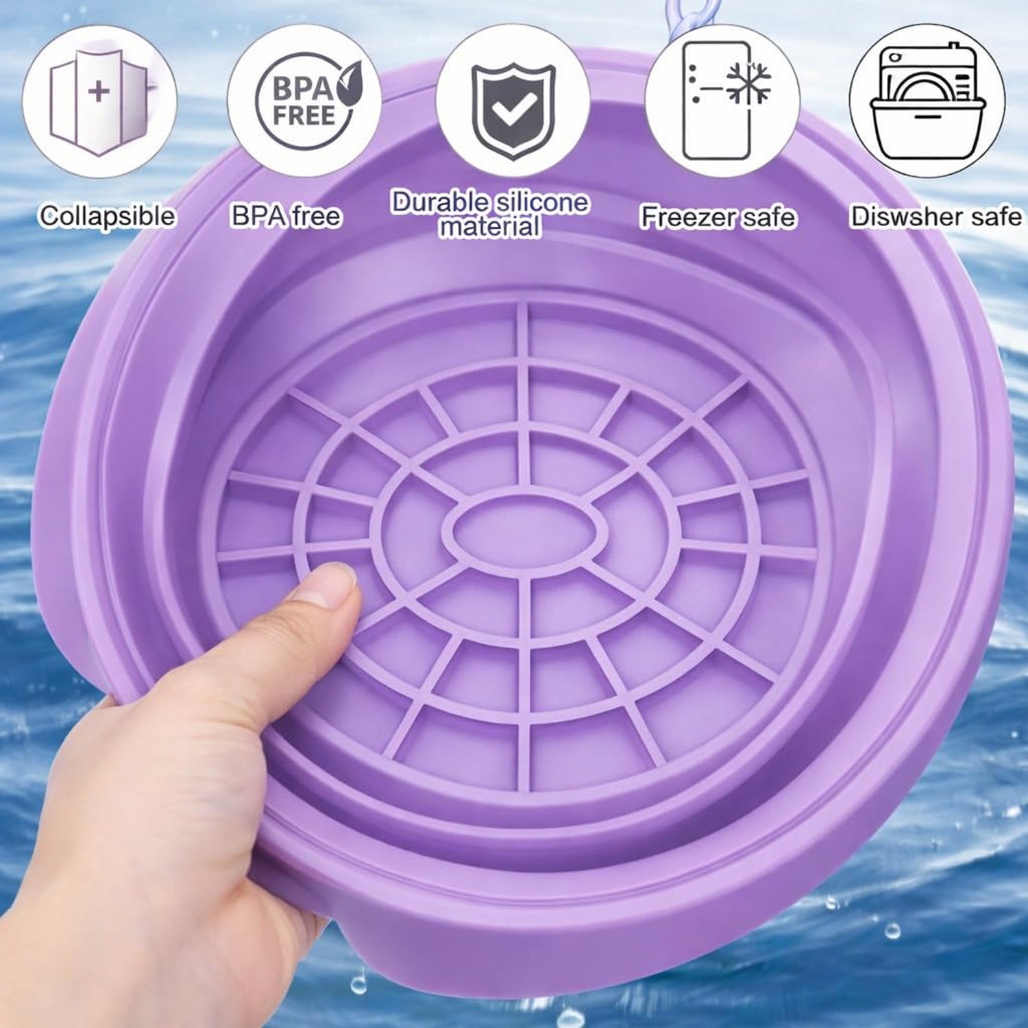 Facial Ice Bowl – Skin Tightening & Puffiness Reduction Tool