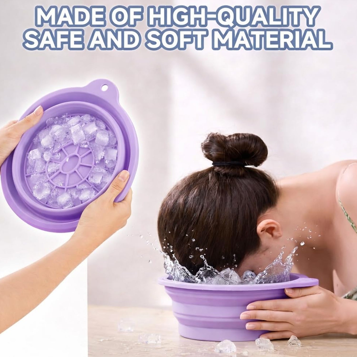 Facial Ice Bowl – Skin Tightening & Puffiness Reduction Tool