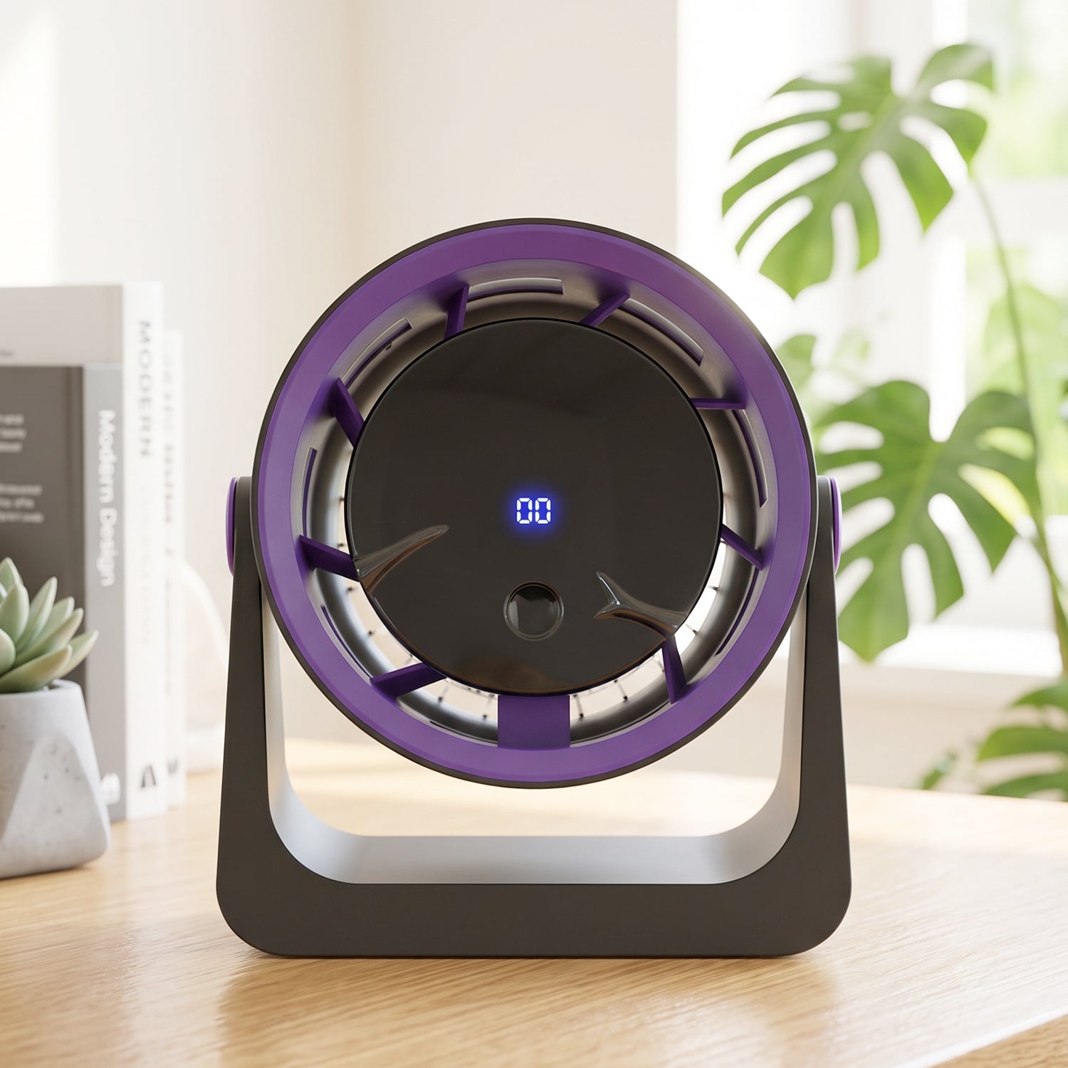 Mini portable fan for desks, dorms and offices