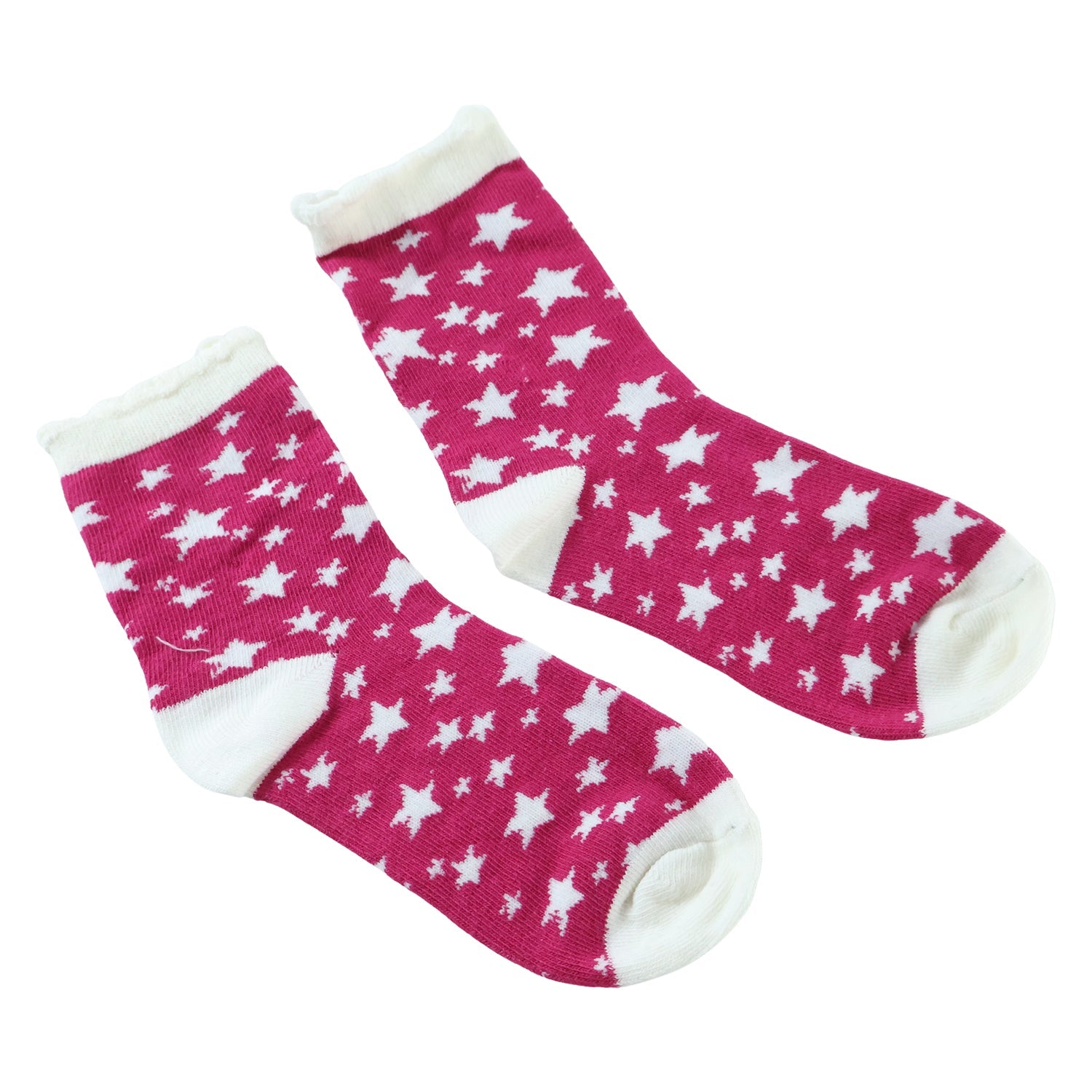 Soft Socks Comfortable Breathable Stretchable Assorted Design Colour (1 Pair)