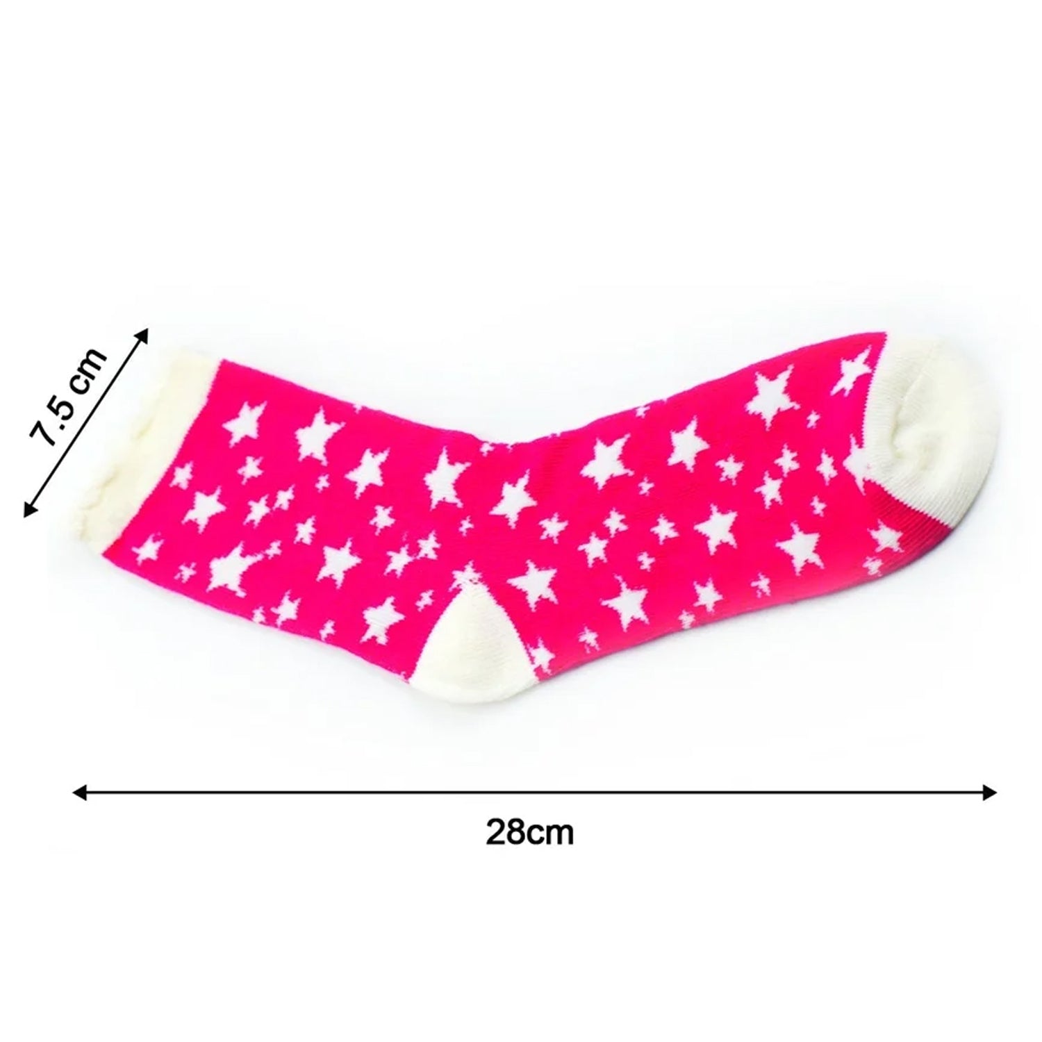 Soft Socks Comfortable Breathable Stretchable Assorted Design Colour (1 Pair)