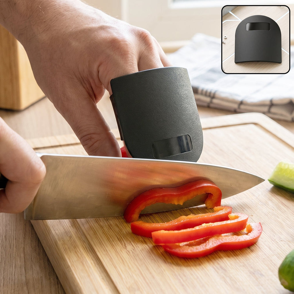 Finger Guard Protector Kitchen Cutting Chopping Safety Tool Mixed Color (1 Pc) product image