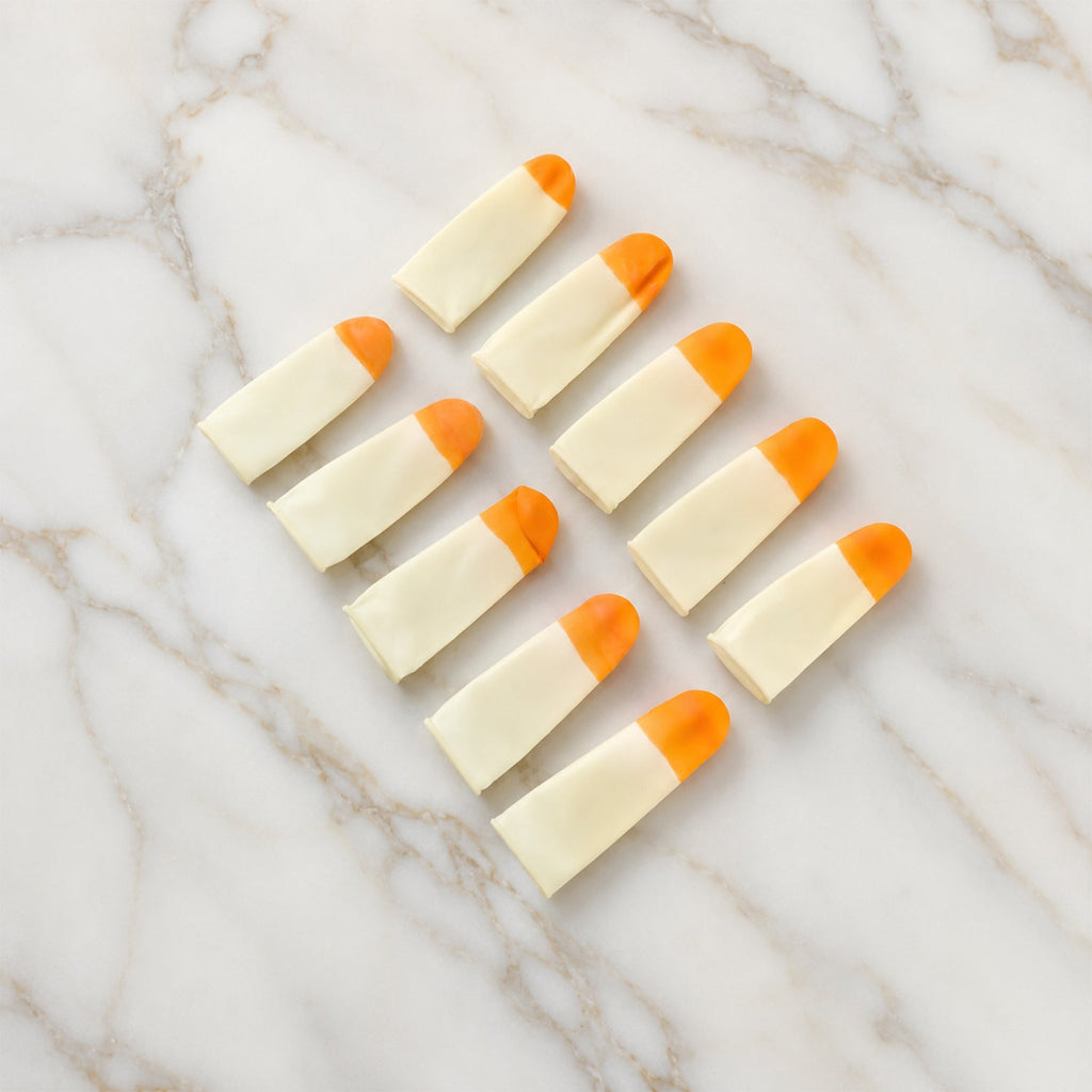 10 piece finger cap set for protection and better grip