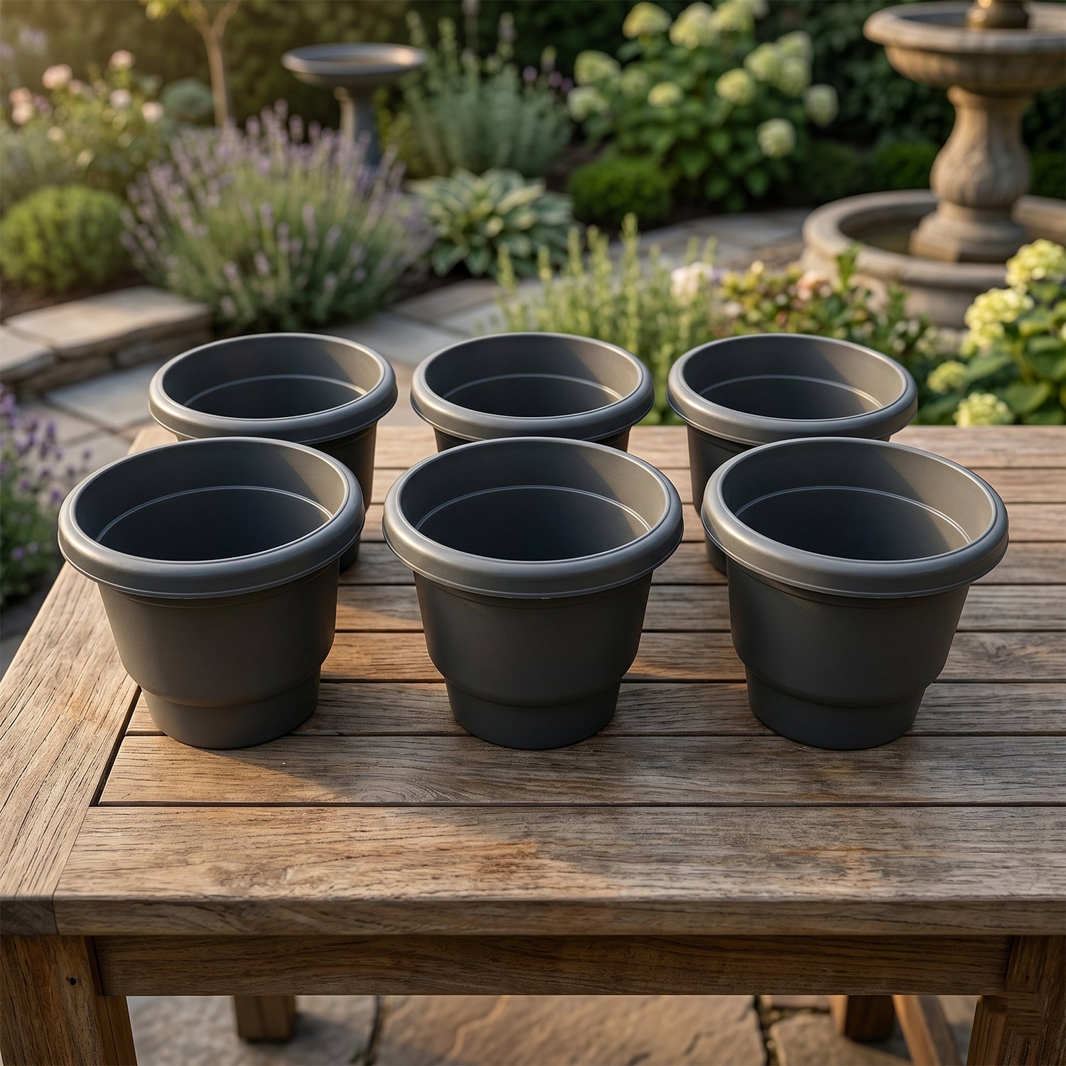 Flower pot colors view