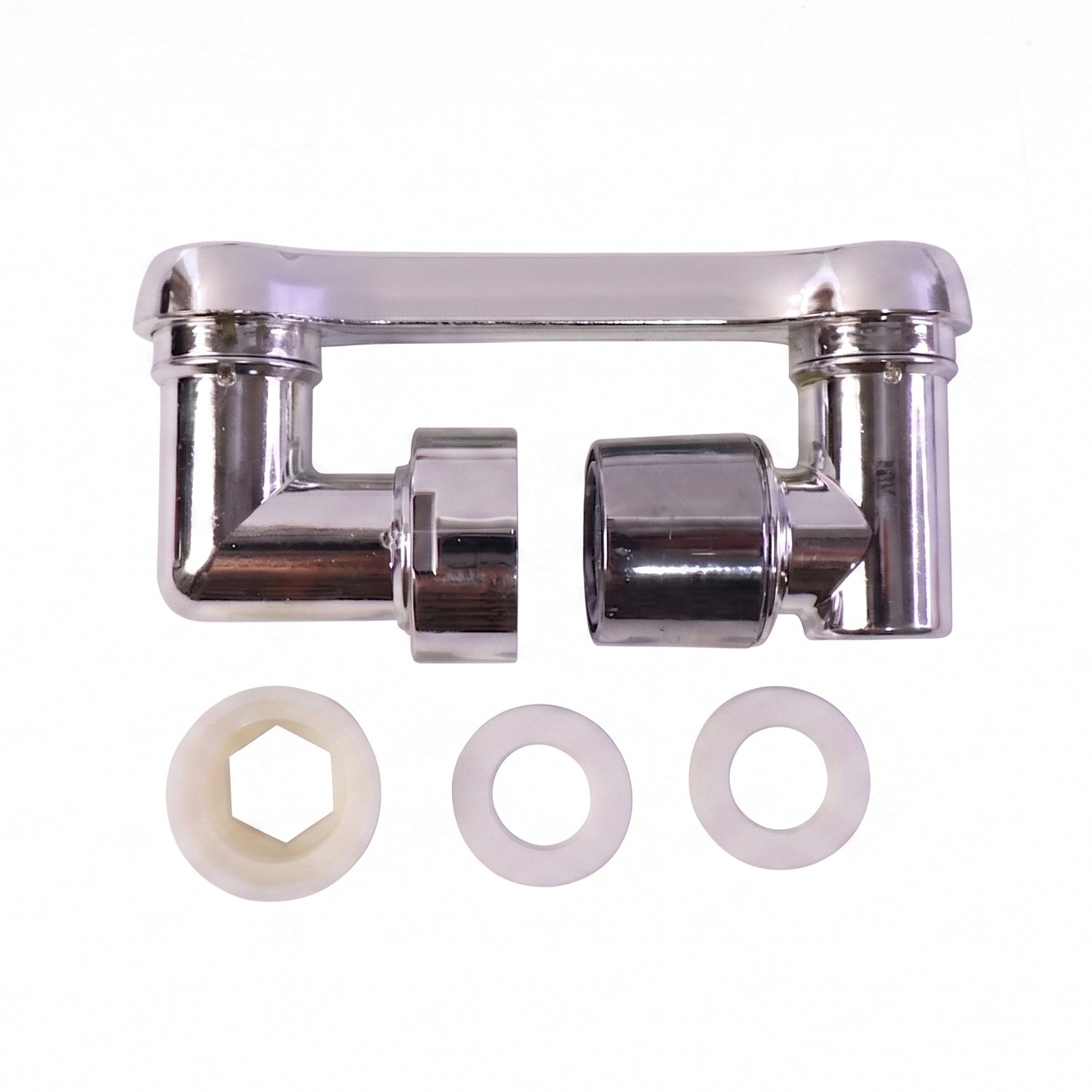 Adjustable tap nozzle extension for easy rinsing and washing