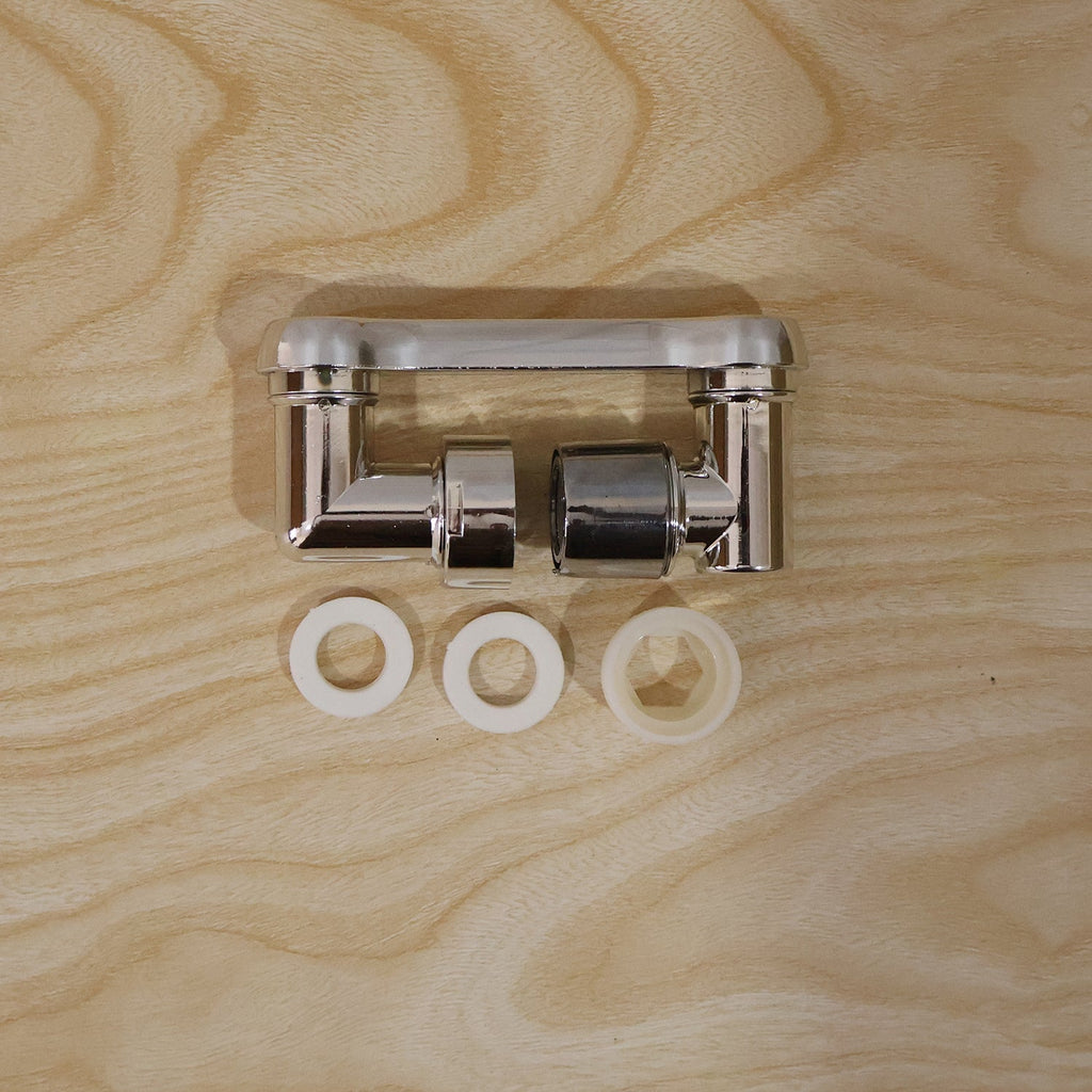 Rotating faucet splash guard attachment for home taps