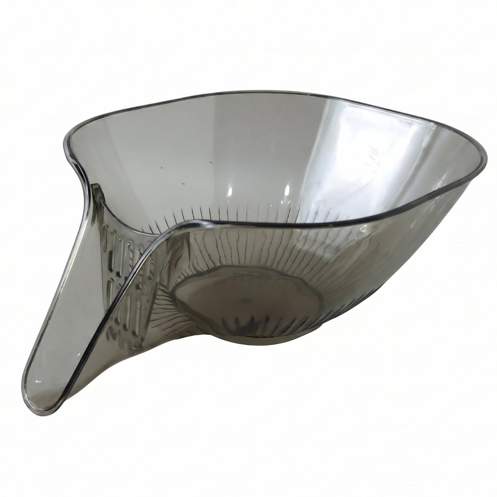 Versatile kitchen bowl for washing and draining fruits vegetables and pasta.