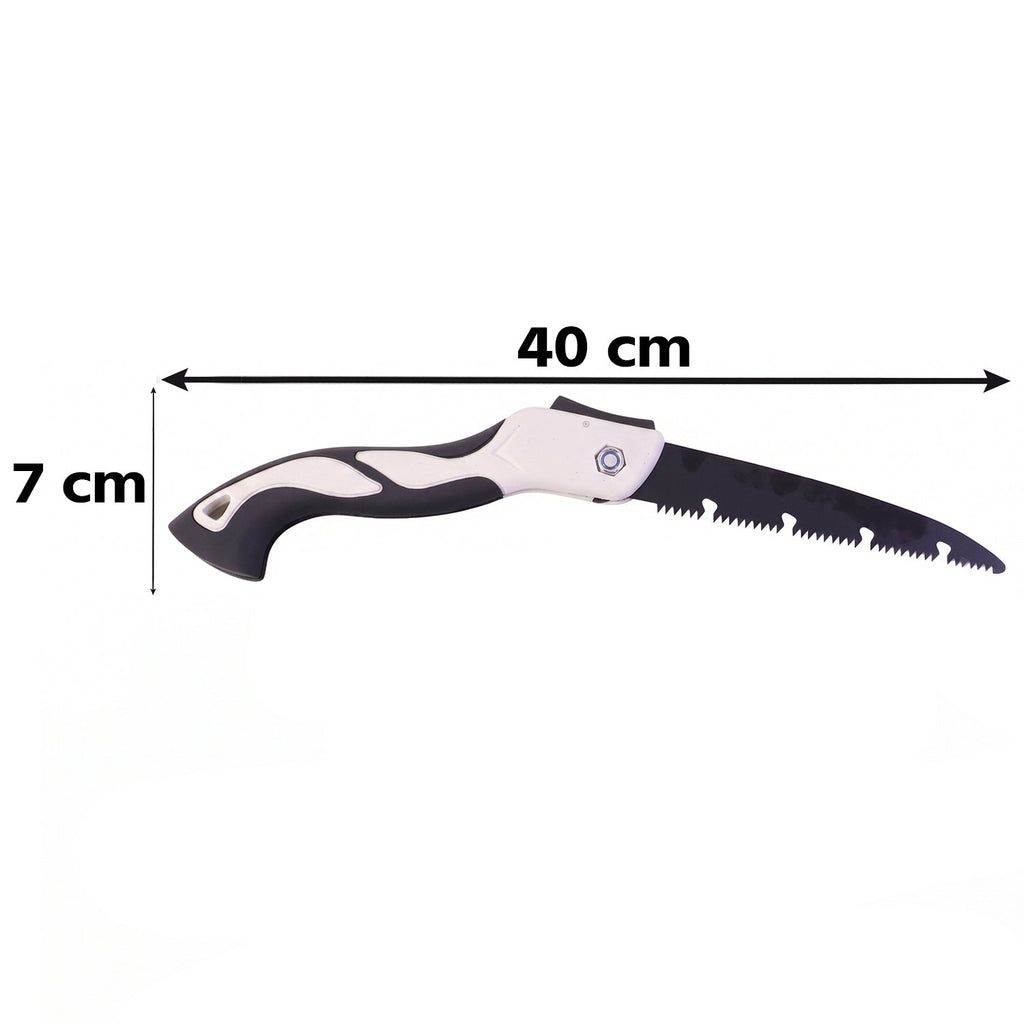 Garden cutting tools with ergonomic non-slip handles