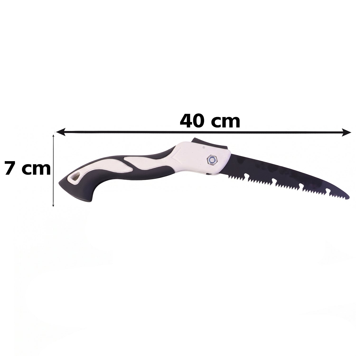 Garden cutting tools with ergonomic non-slip handles