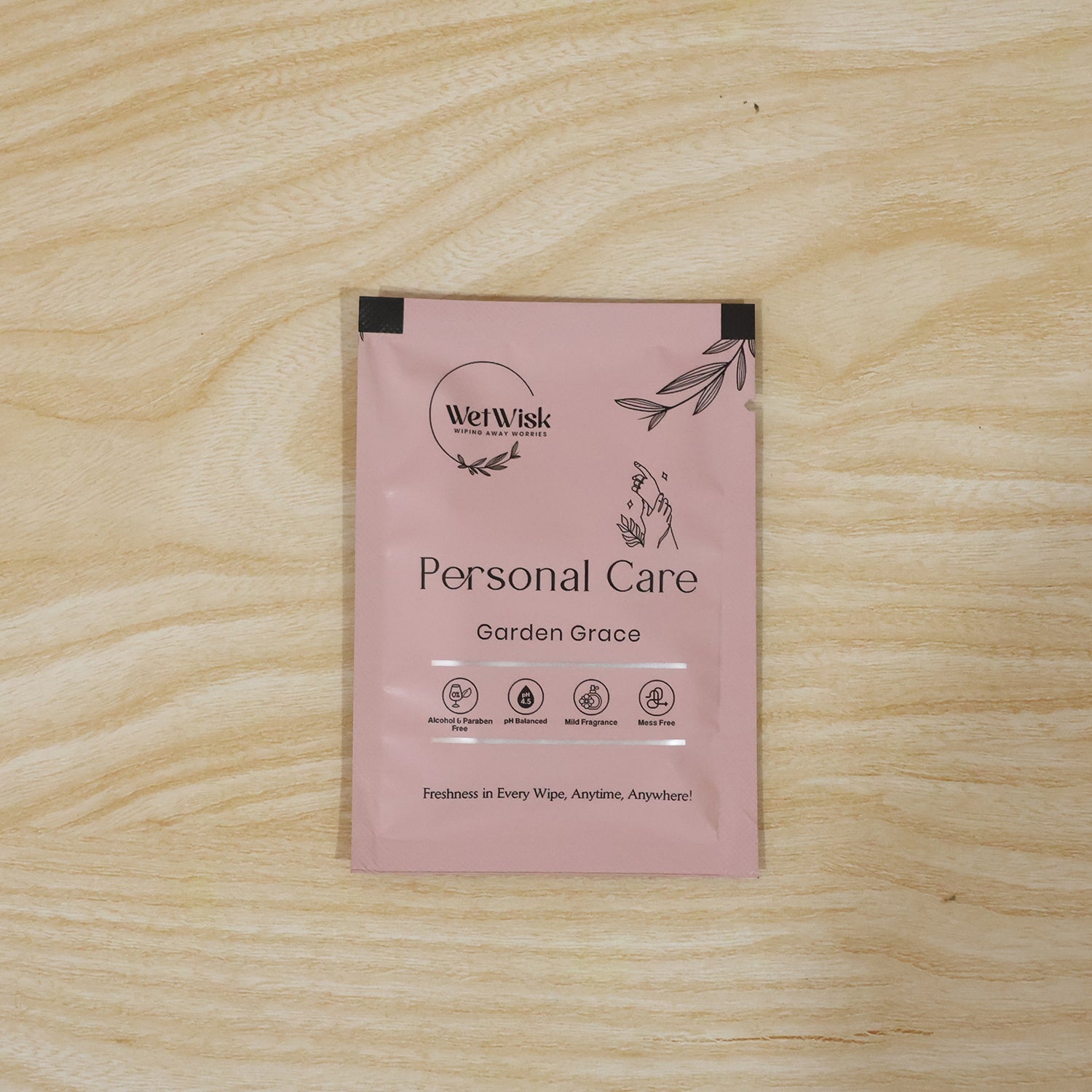 Soft fabric personal care wipes for face and body use