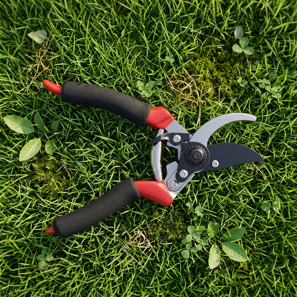 Garden Shear Stainless Steel 21 Cm Sharp Bypass Pruner for Plants (1 Pc)