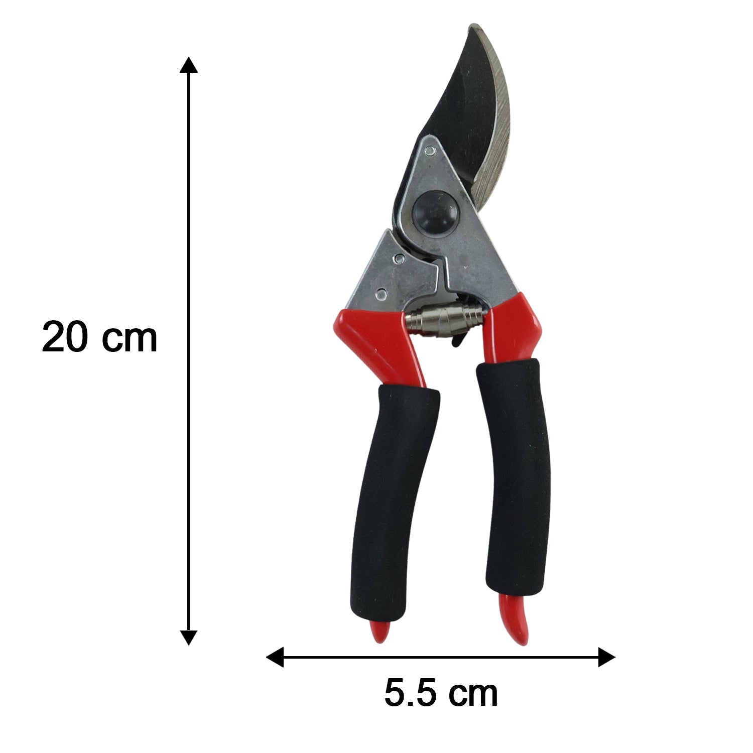 Garden Shear Stainless Steel 21 Cm Sharp Bypass Pruner for Plants (1 Pc)
