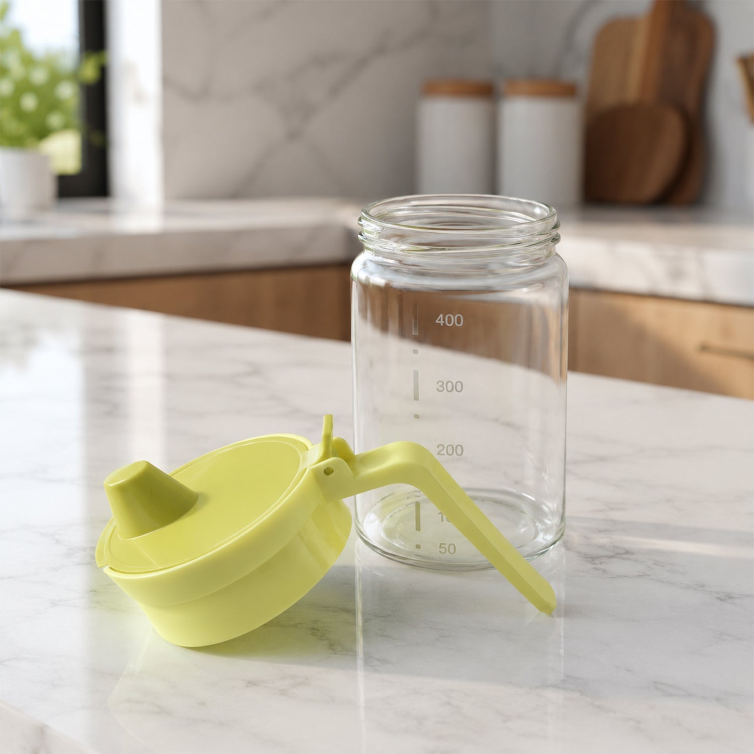 Oil bottle easy grip design