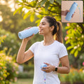 Glass Water Bottle – Stylish & Leakproof for Daily Use