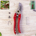 Garden pruning shears bypass secateurs with SK-5 steel blade