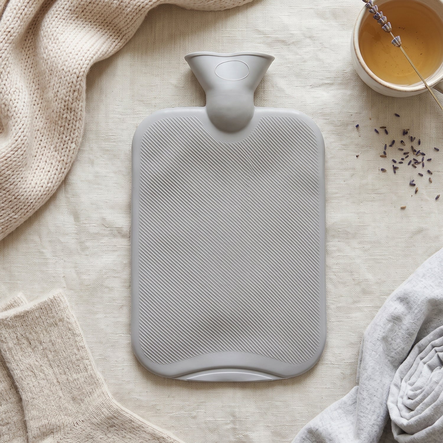 Heat therapy water bag for winter warmth in bed