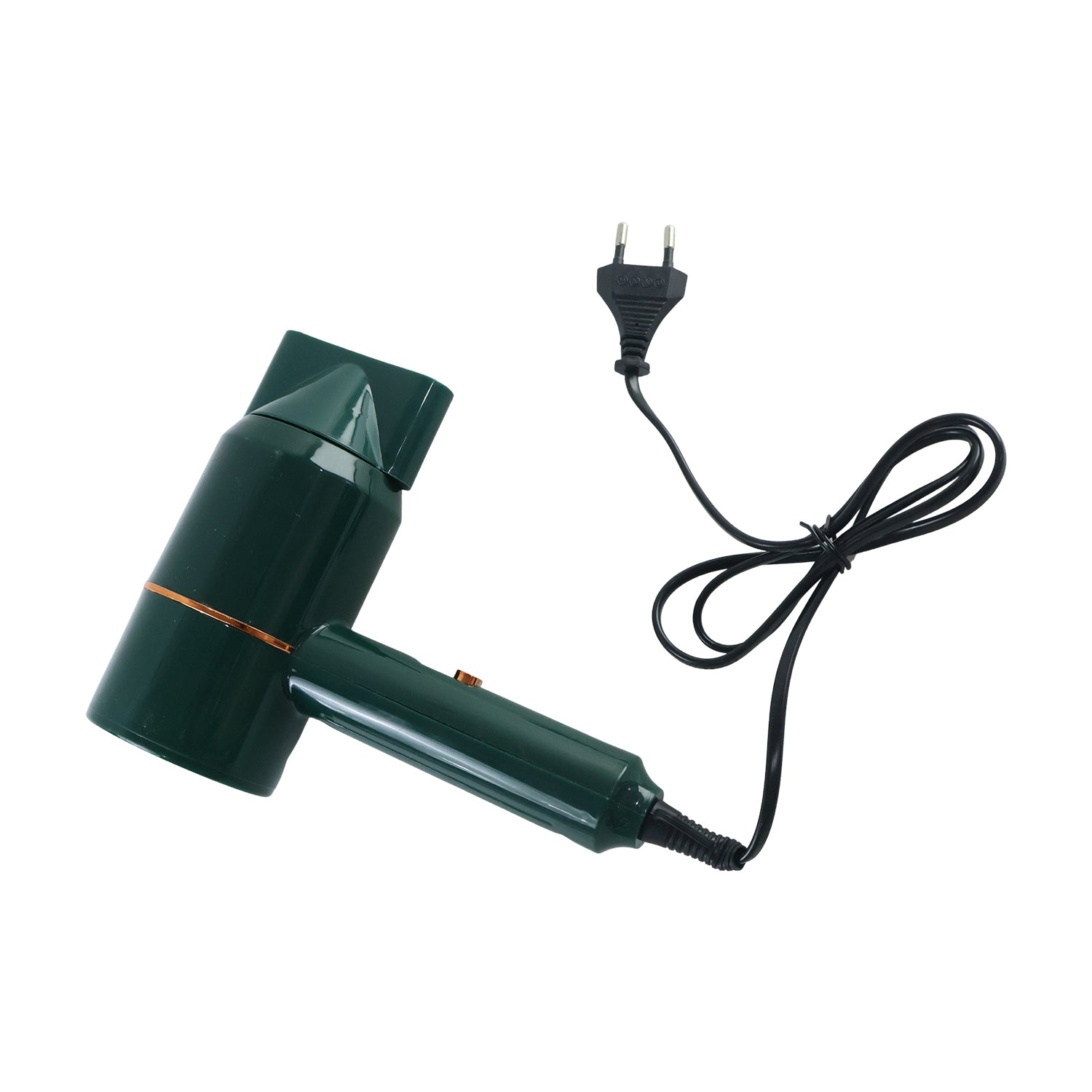 Powerful hot and cold air hair dryer with concentrator nozzle