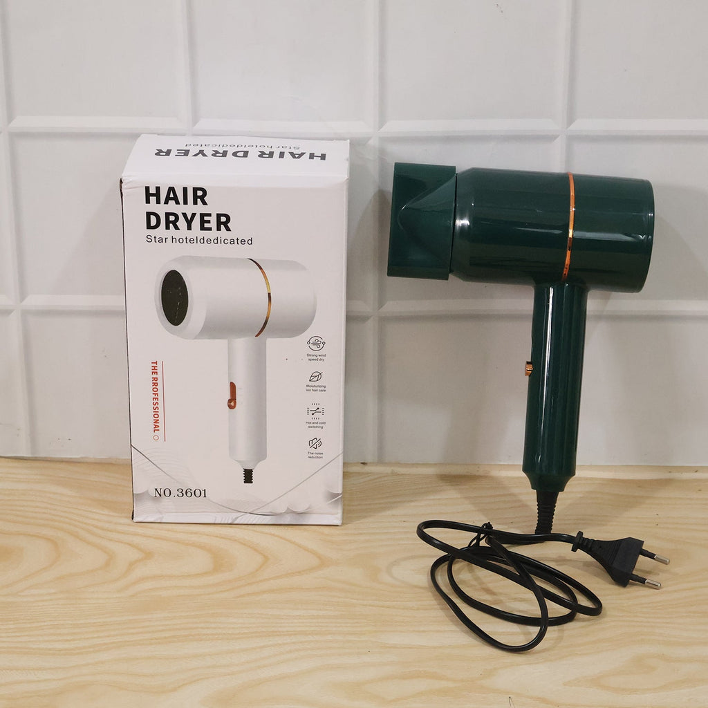 Professional grade hair dryer for fast and even drying