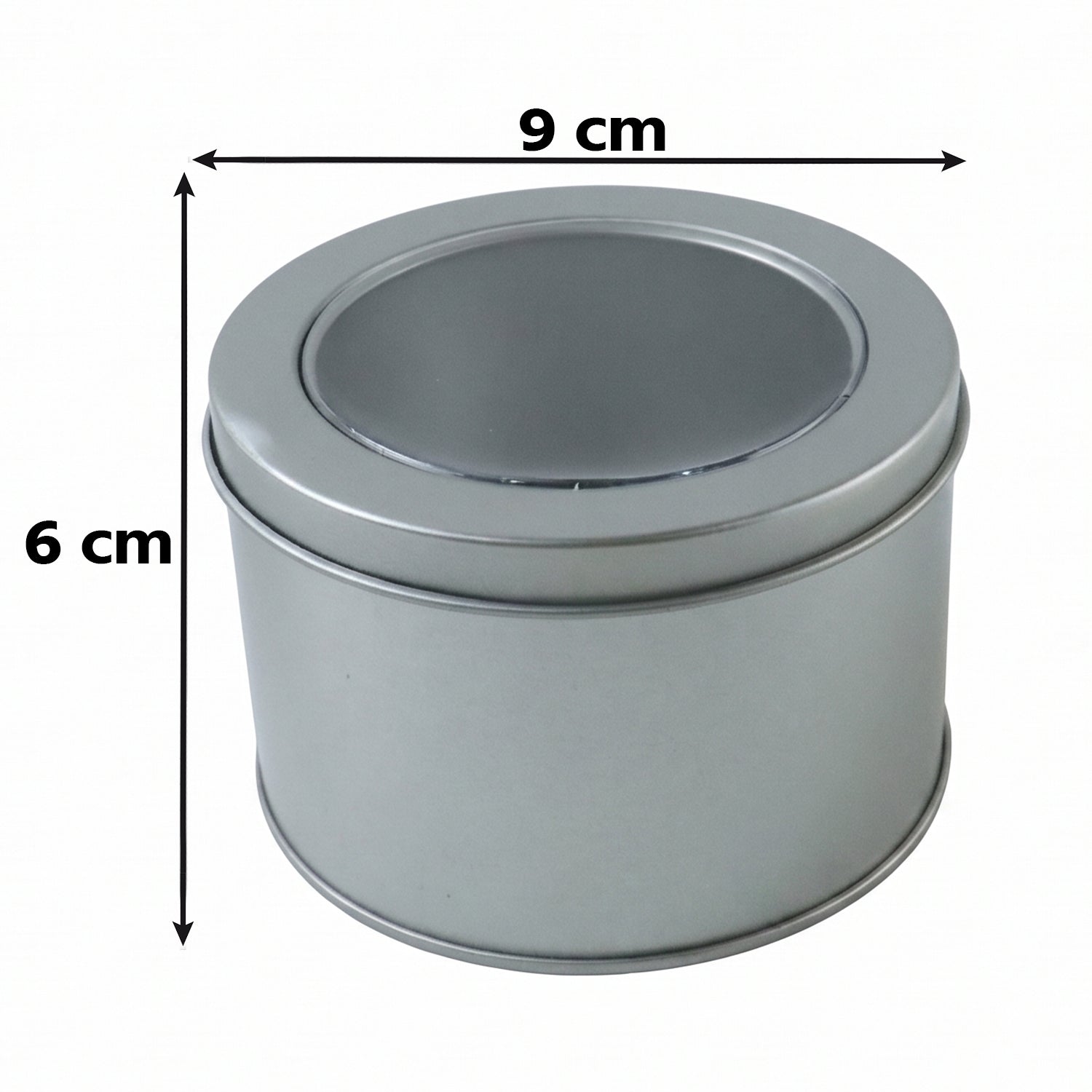 Round tin box size guide