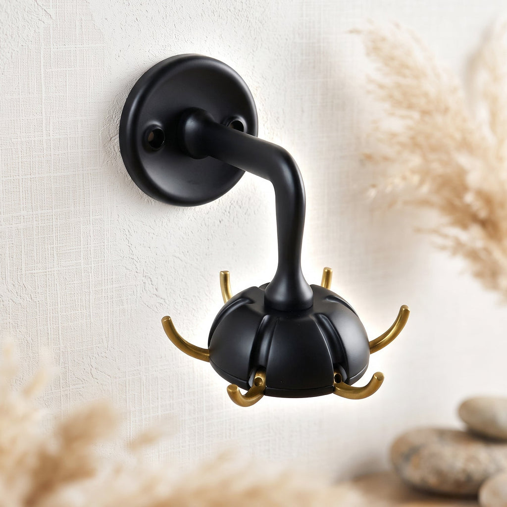 Heavy Duty Wall Mounted Multi Hook for Keys Bags Clothes Jewellery (1 Pc)