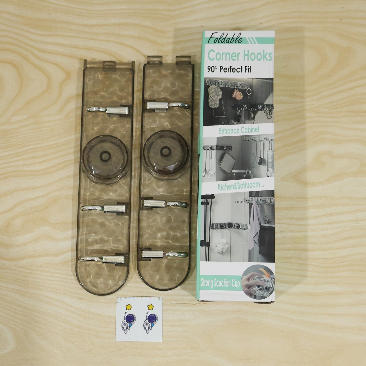 Foldable wall hook rack 1 pc