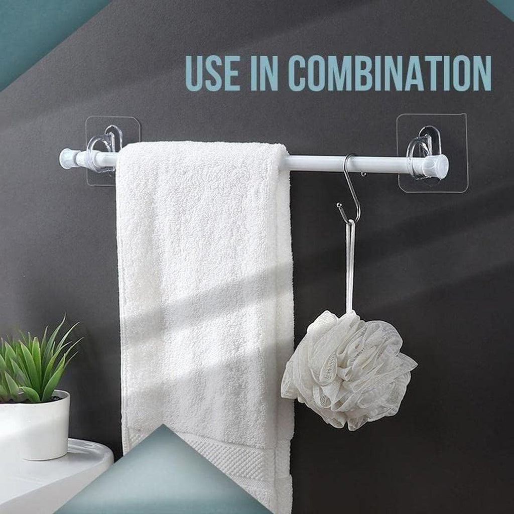 Removable wall hooks for damage-free hanging