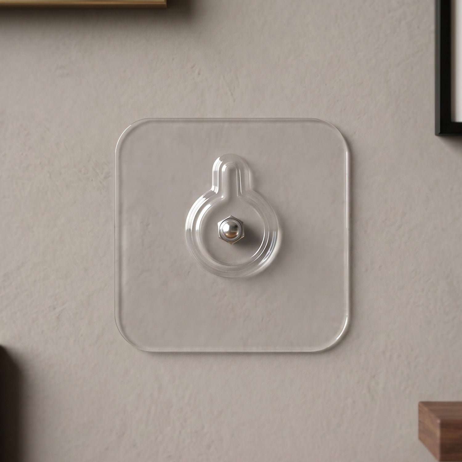Self Adhesive Wall Hook – Heavy Duty Multipurpose Stick-On Hook