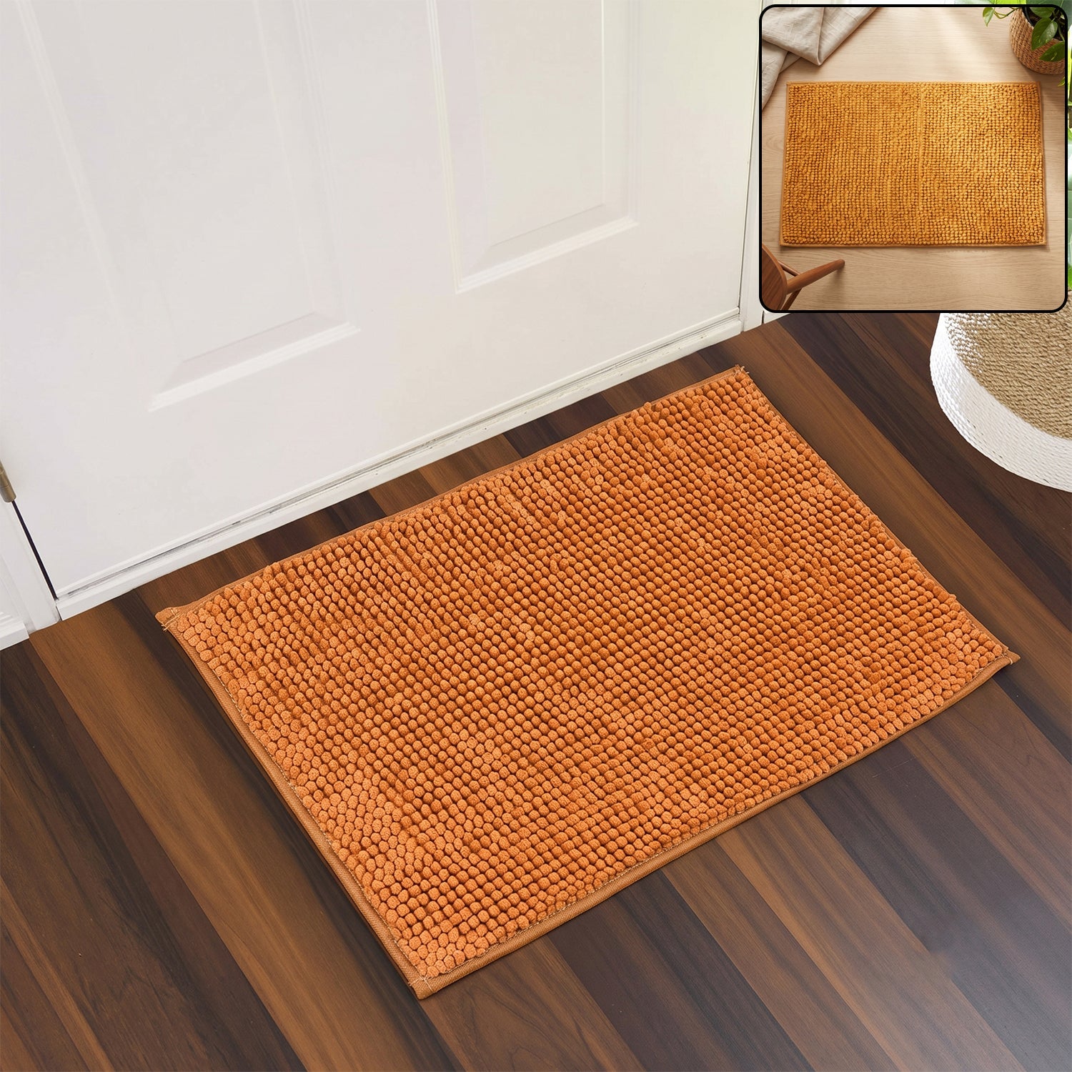 Non slip microfibre mat, 77 x 49 cm, for home use
