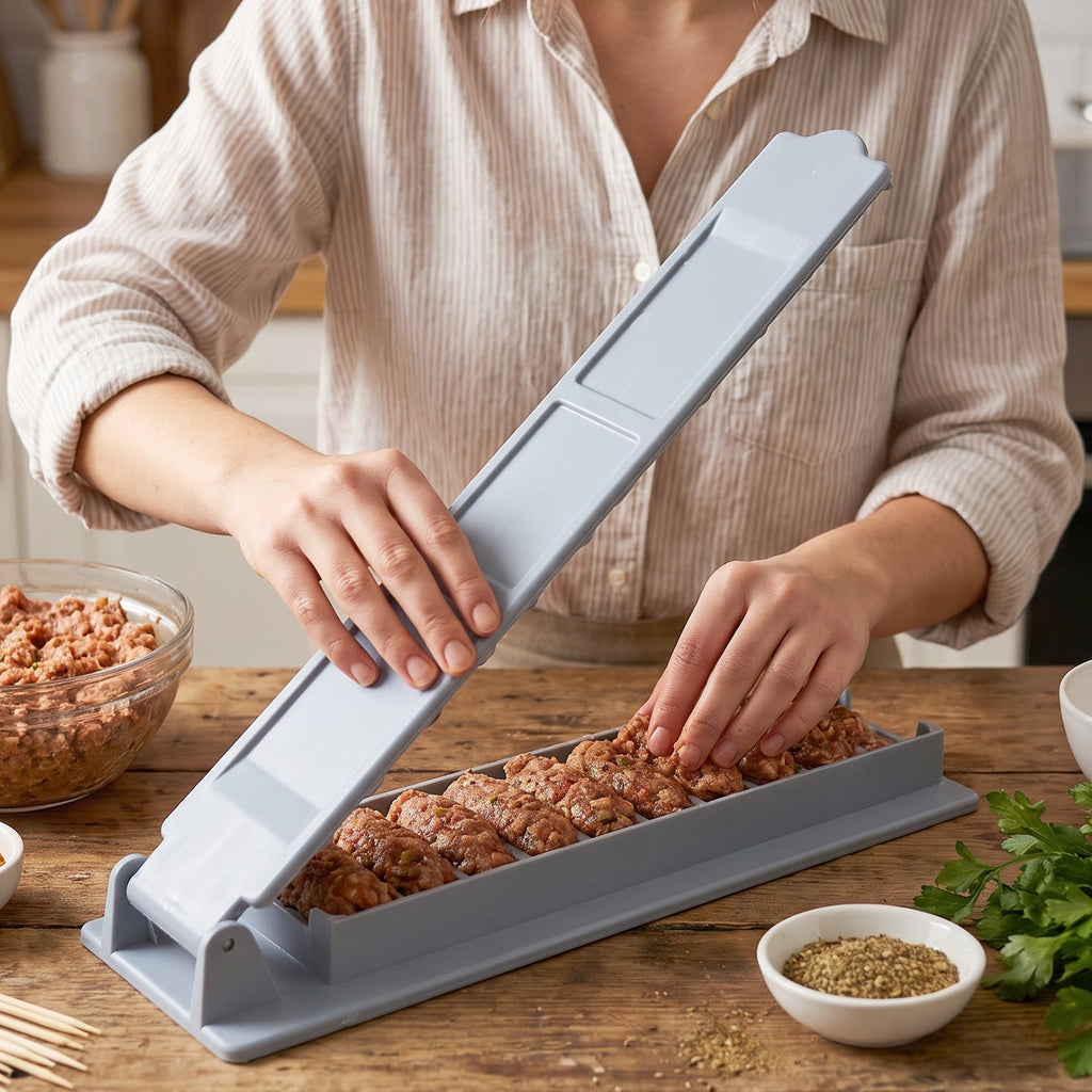 Kebab mould pressing use