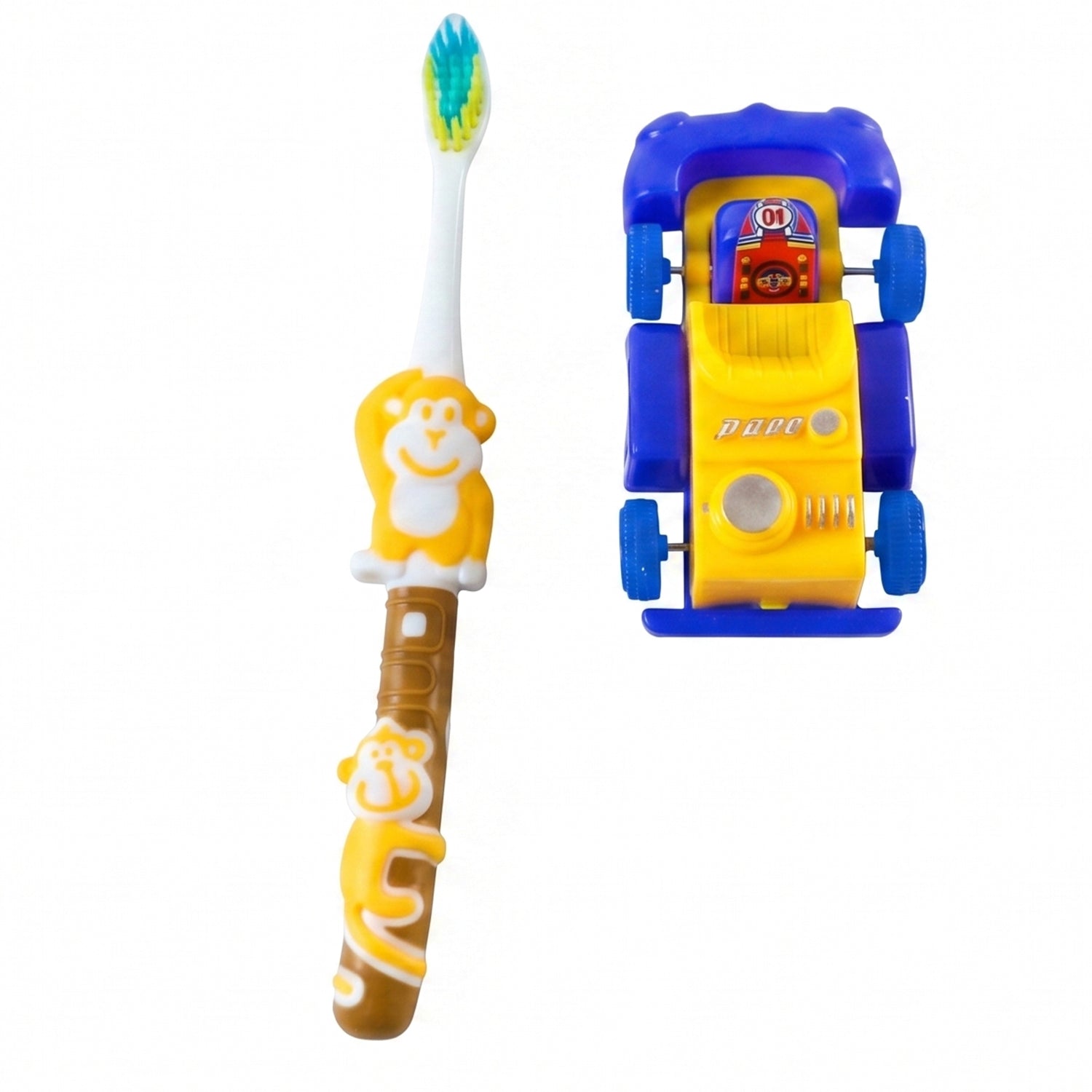 Gentle soft bristle toothbrush for children and toddlers