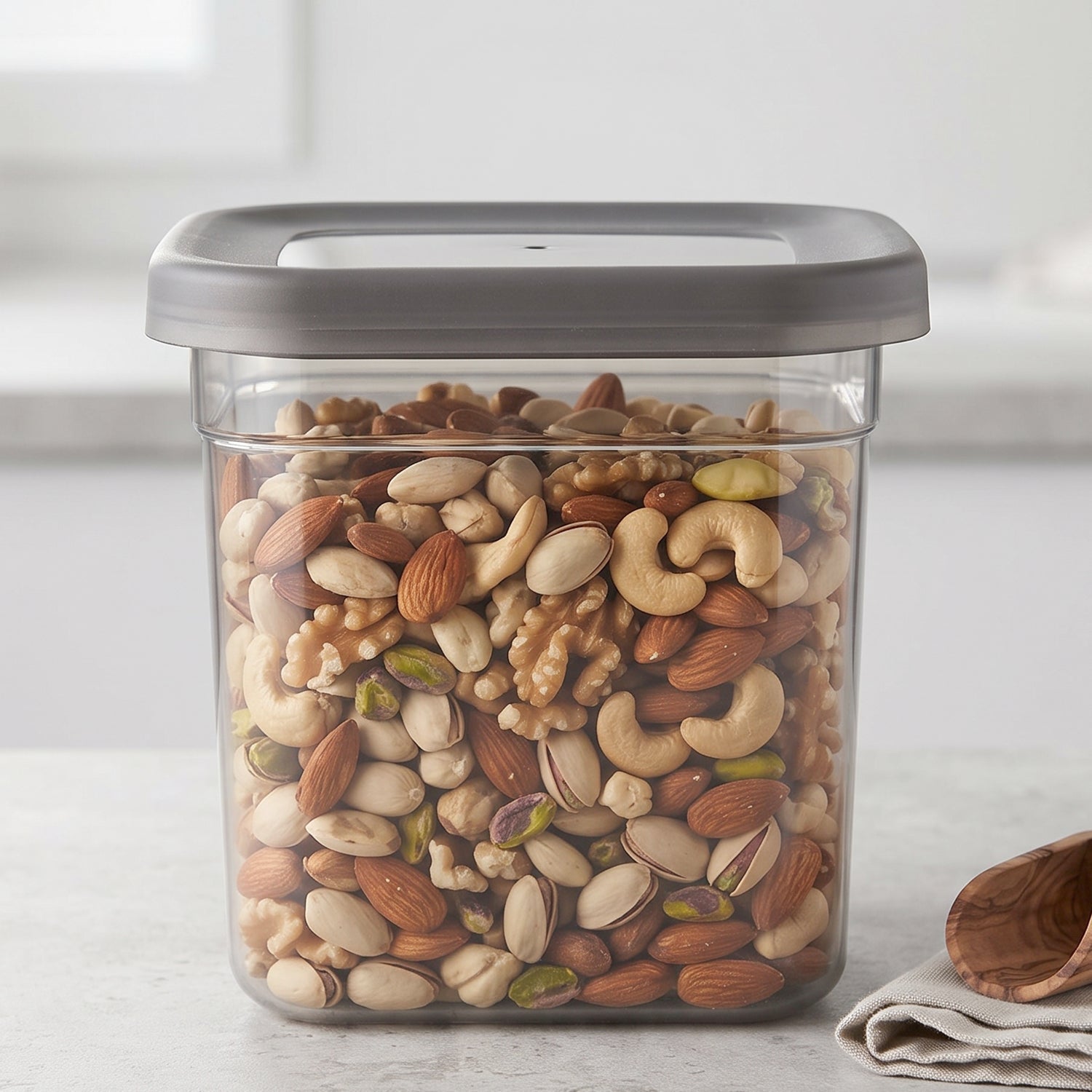 700ml airtight storage containers for flour, sugar and cereals