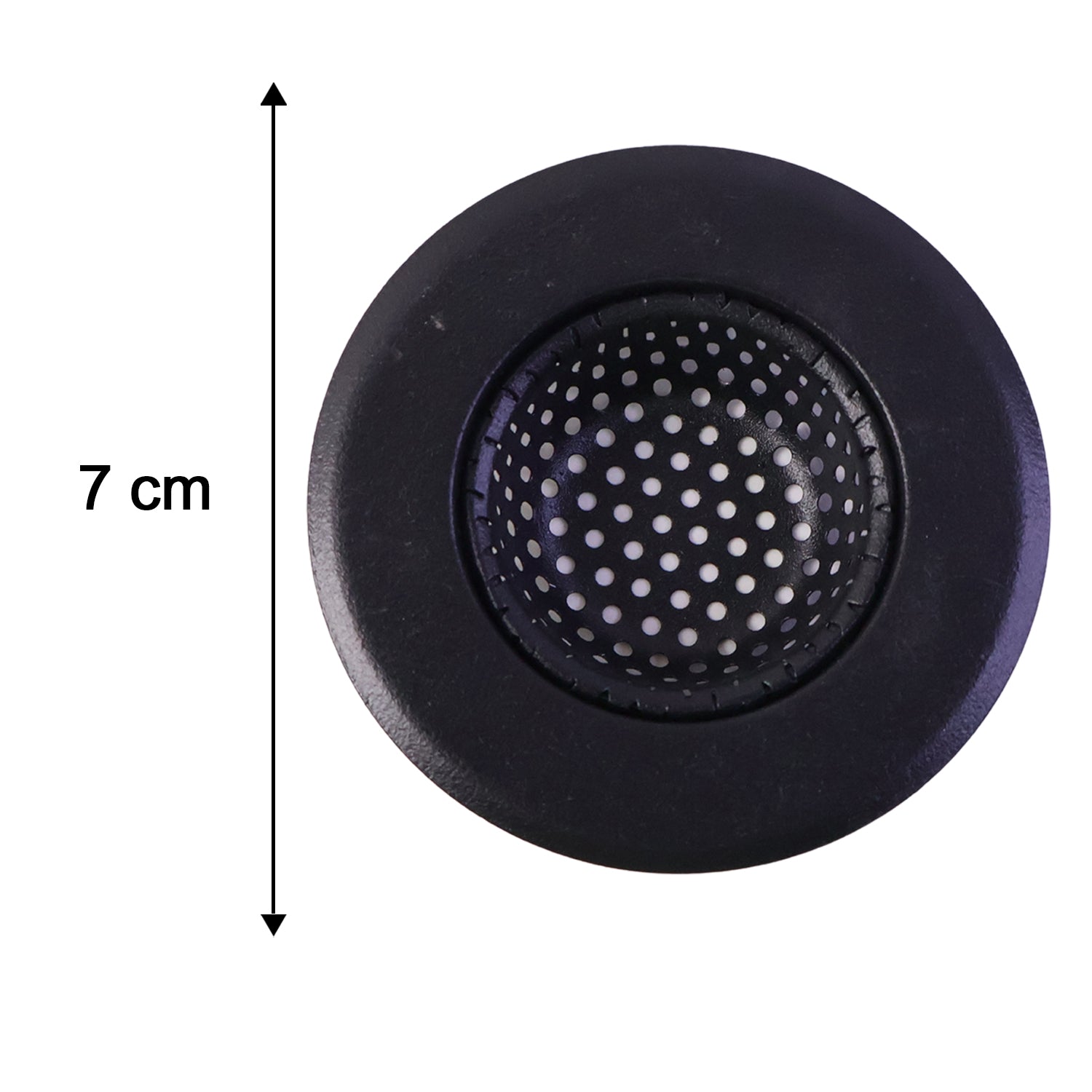 Durable steel sink strainer for kitchen and bathroom drains