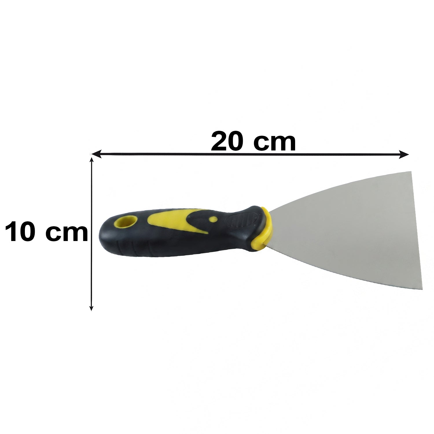 Scraper handle comfortable grip