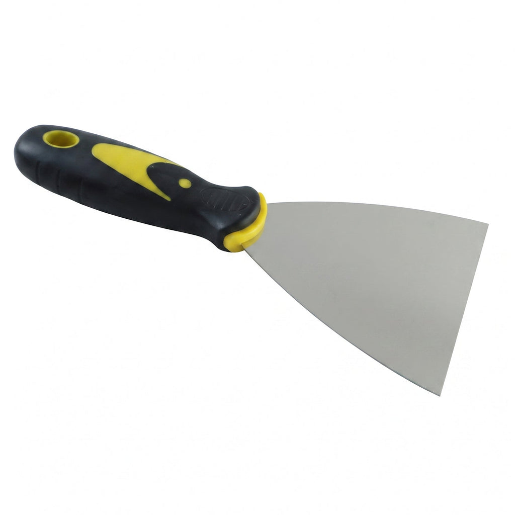 Putty blade edge close view