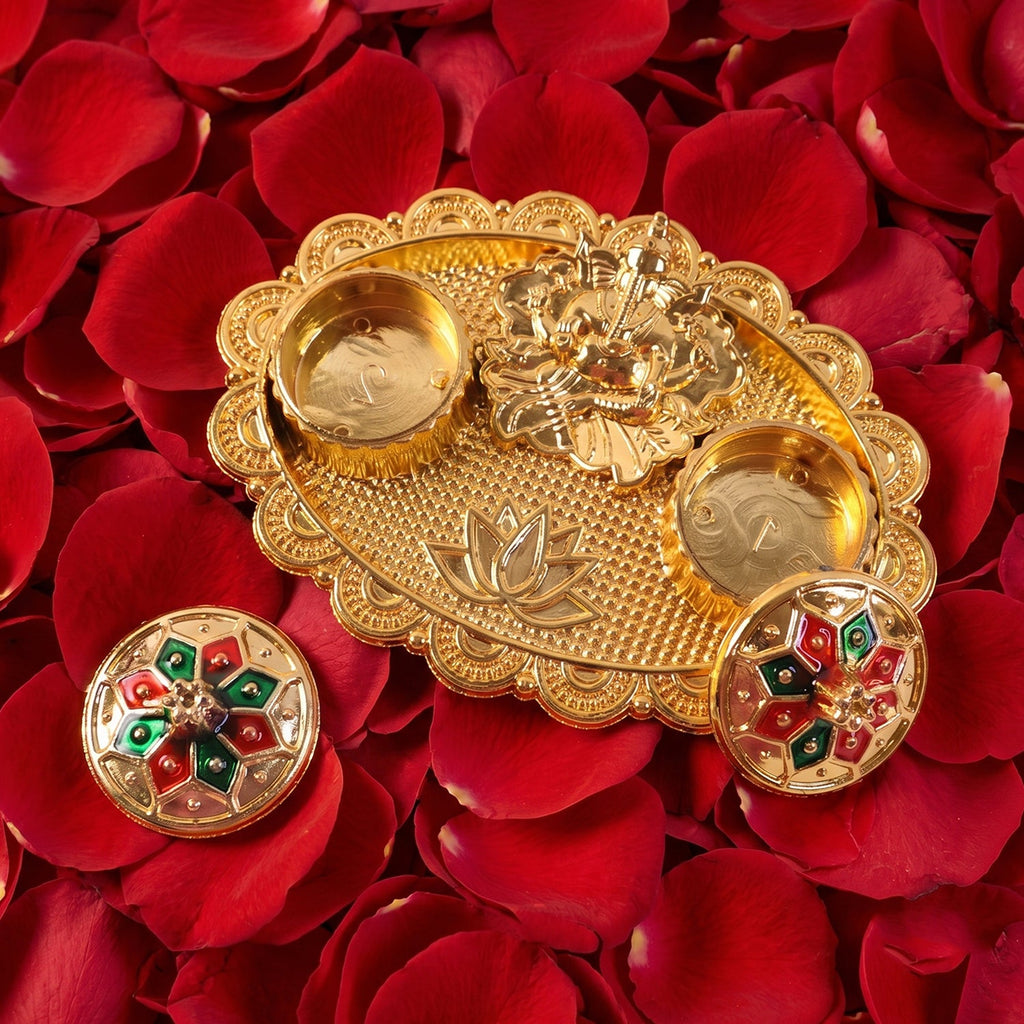 Kumkum holder pooja use pooja essentials