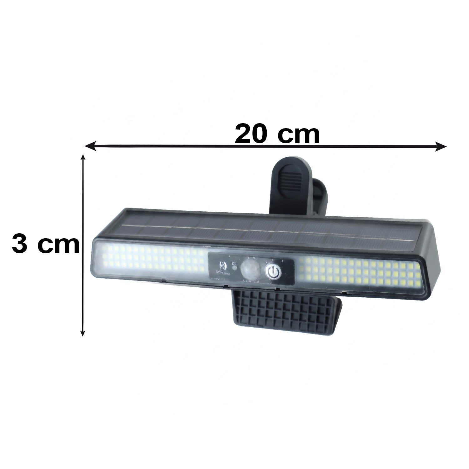 Motion sensor light glowing night