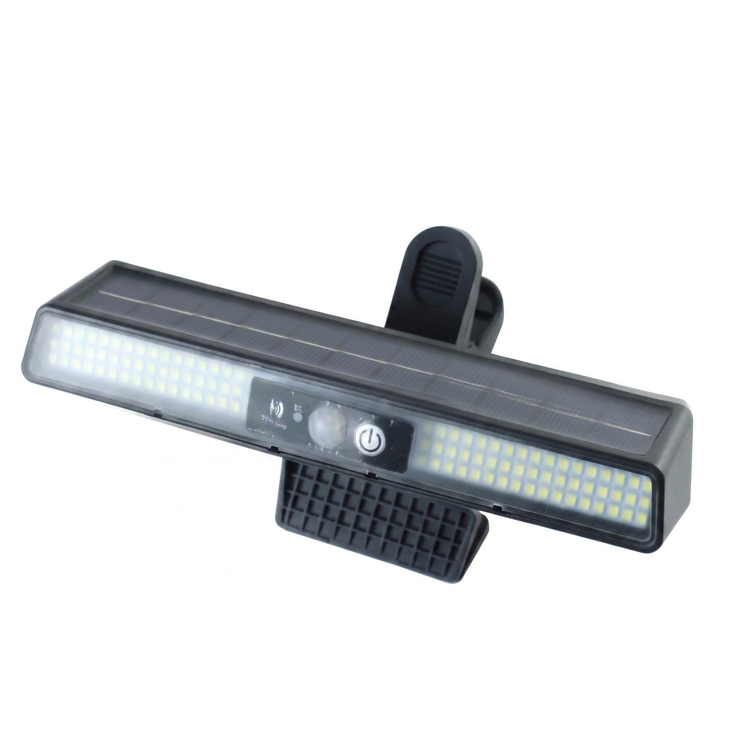 Clip mount solar light detail