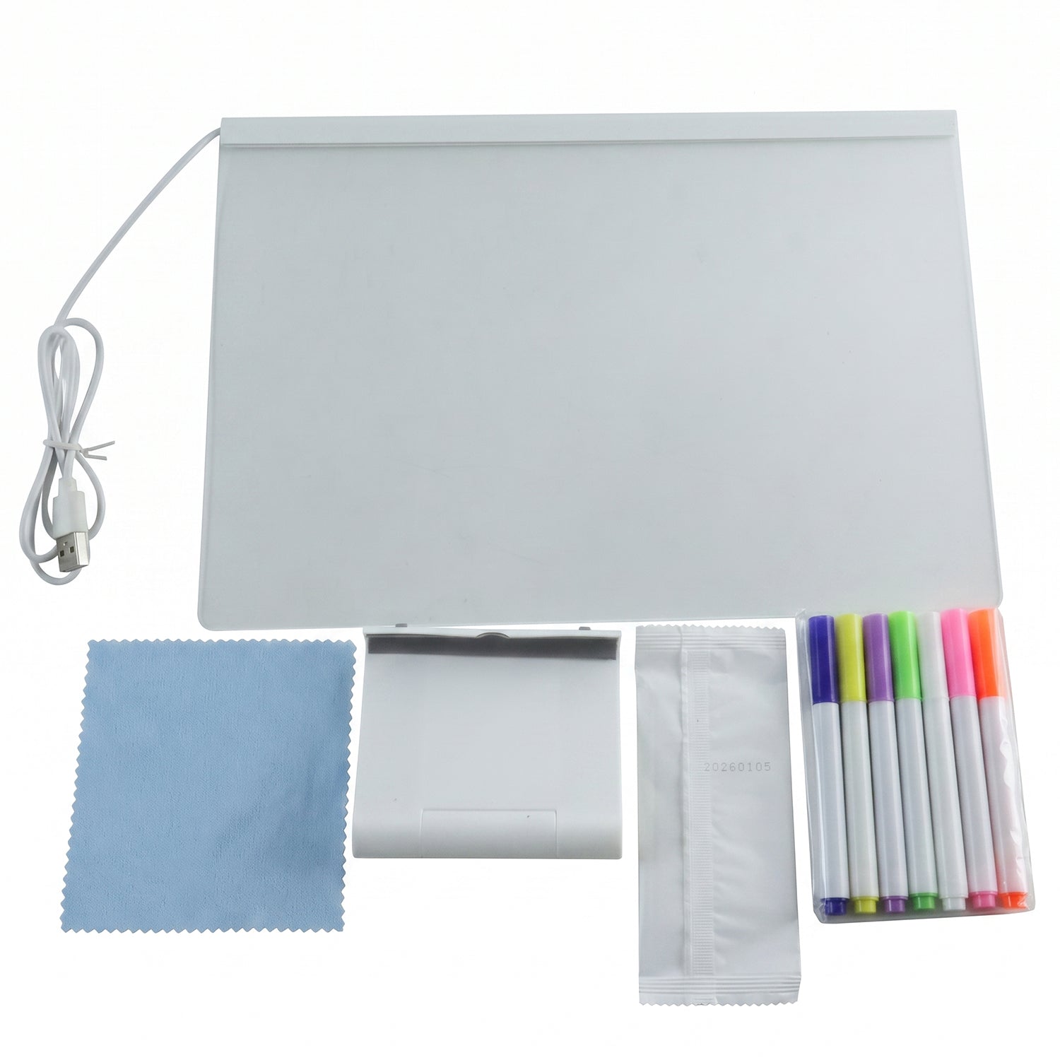 Kids drawing LED board use