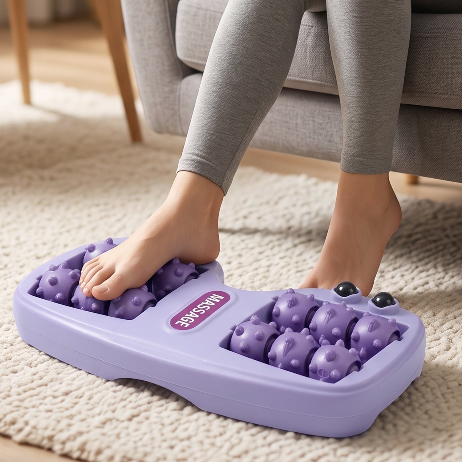 Acupressure foot relaxation tool