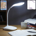 LED desk table lamp with flexible neck and touch dimmer for reading and study (1 pc)