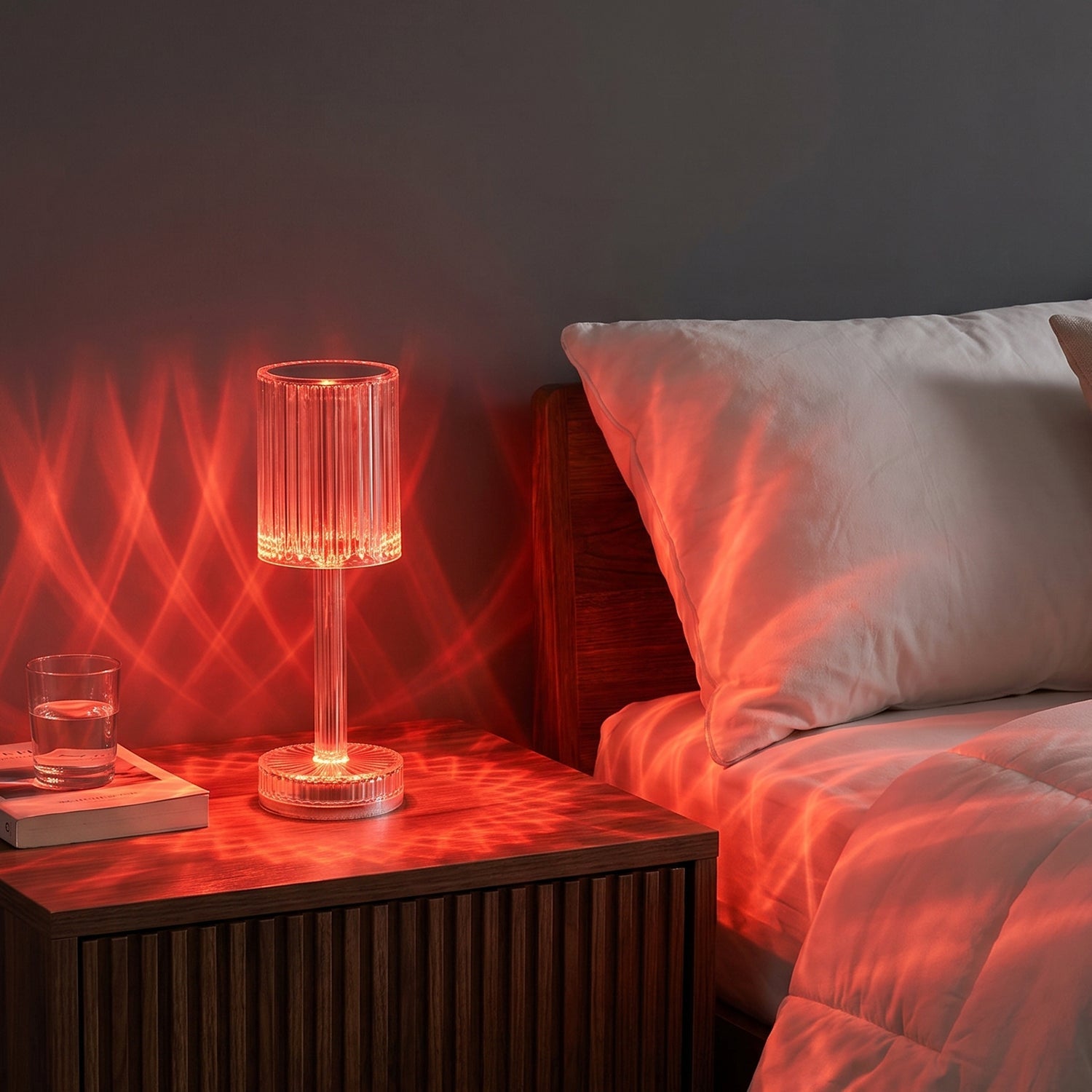 Touch control lamp color modes