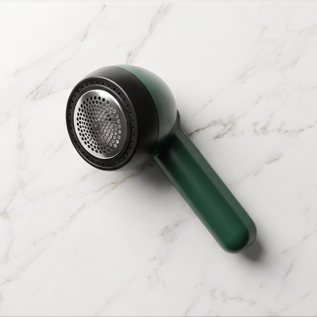 Compact lint remover for fabric grooming and wardrobe care