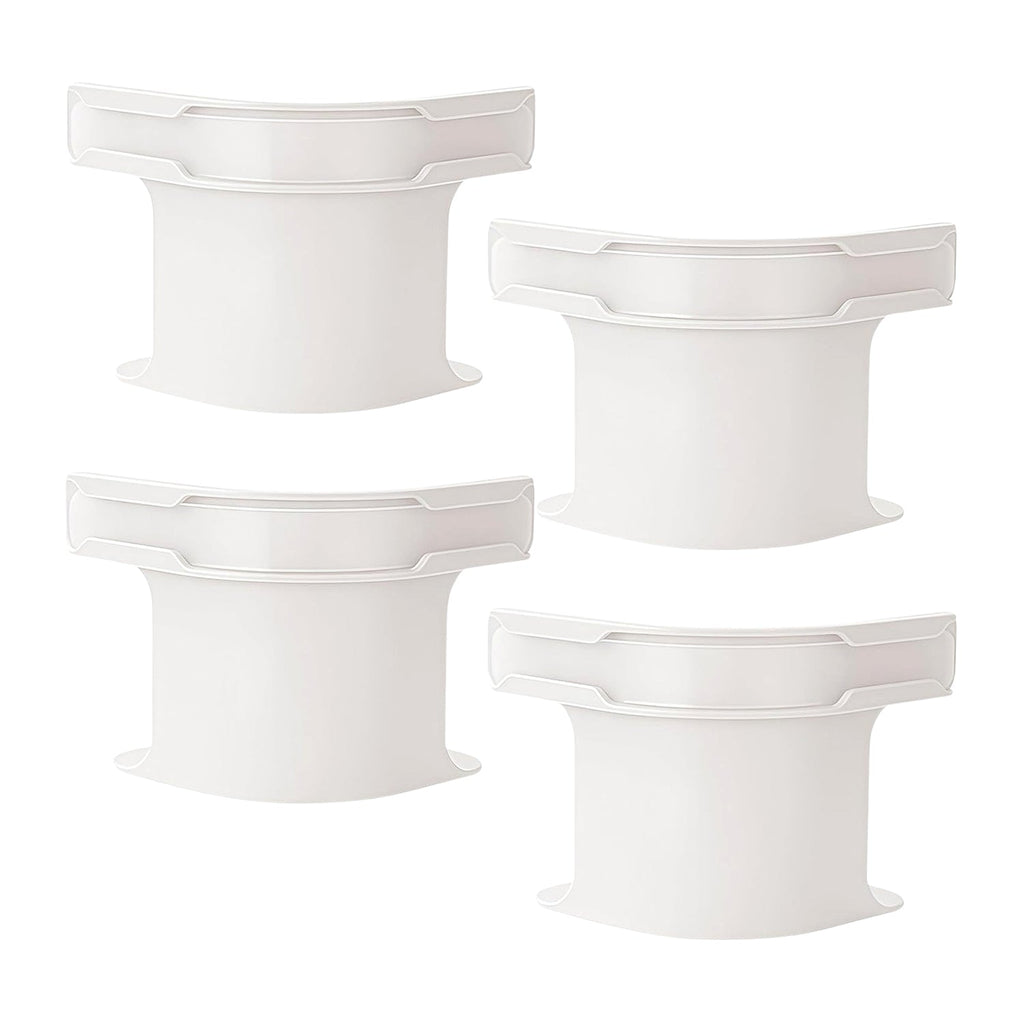 Reusable plastic bed sheet holders designed for preventing sheet slipping