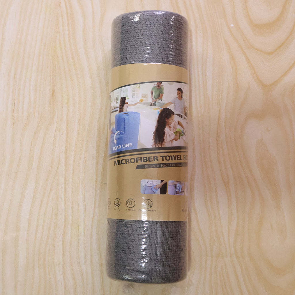 Kitchen cleaning cloth roll for greasy dishes and countertops