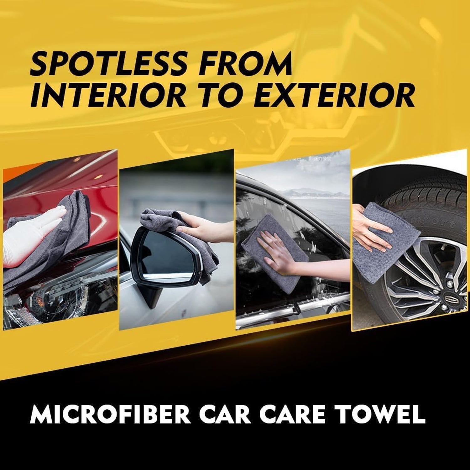 Cleaning towel car wiping use