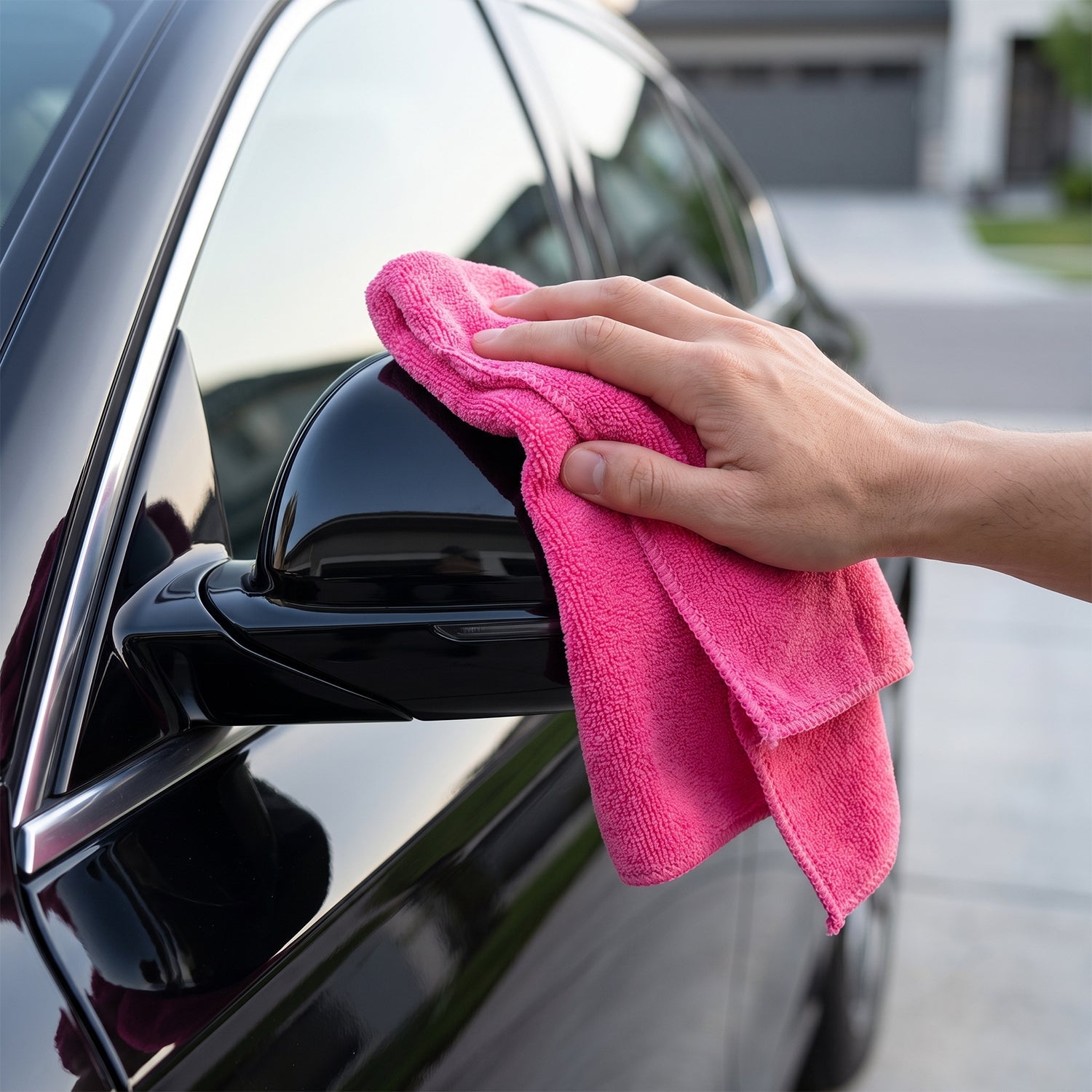Multipurpose microfibre cloth pack for wiping and drying surfaces