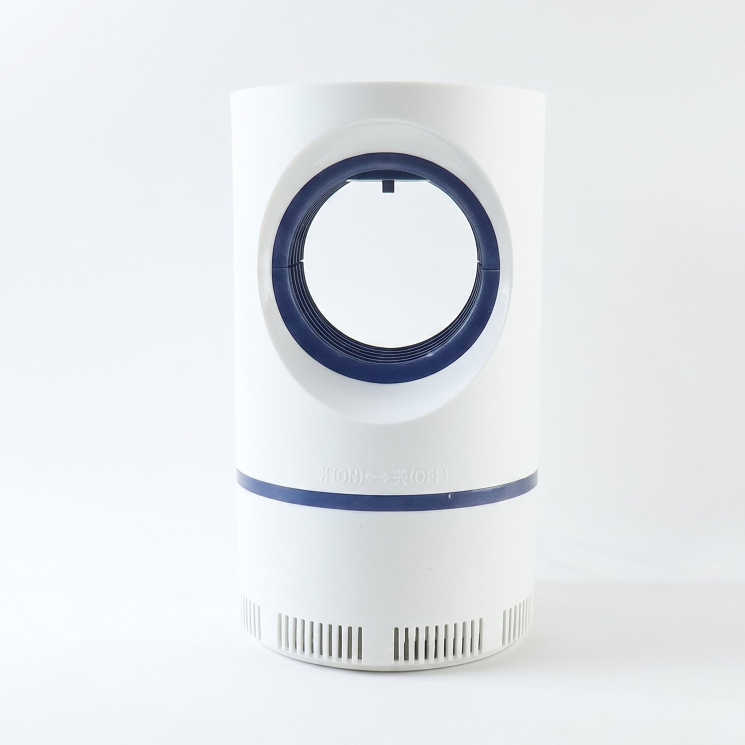 Quiet suction mosquito trap for undisturbed sleep in bedrooms.