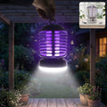 Electric shock mosquito killer lamp with UV LED light